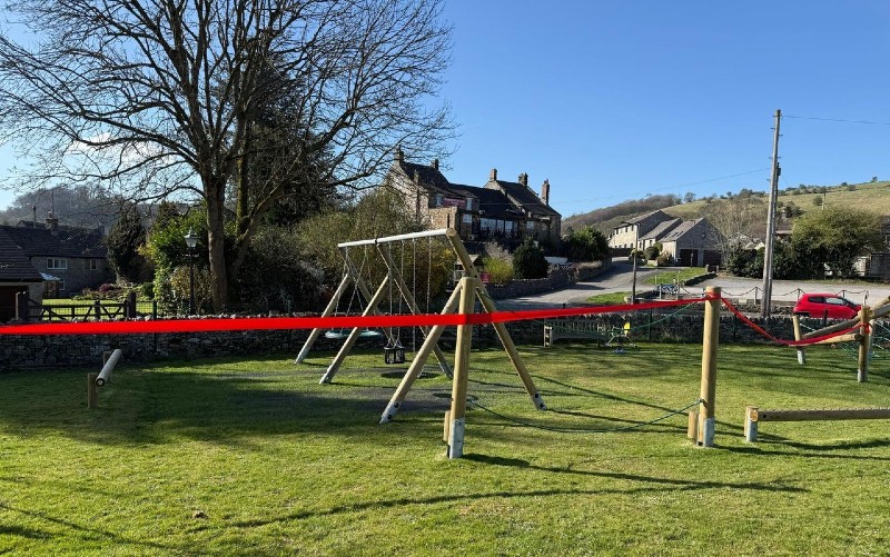 Calver village green play area