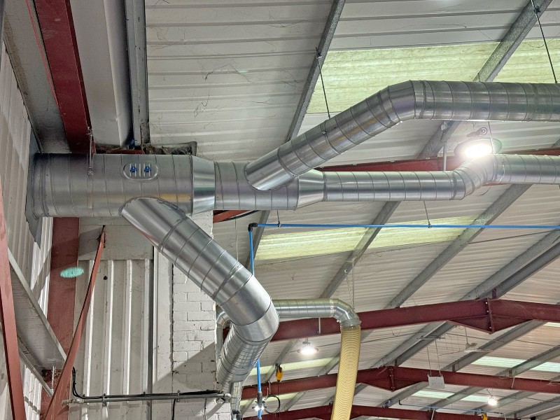 Dust extractor at TDP